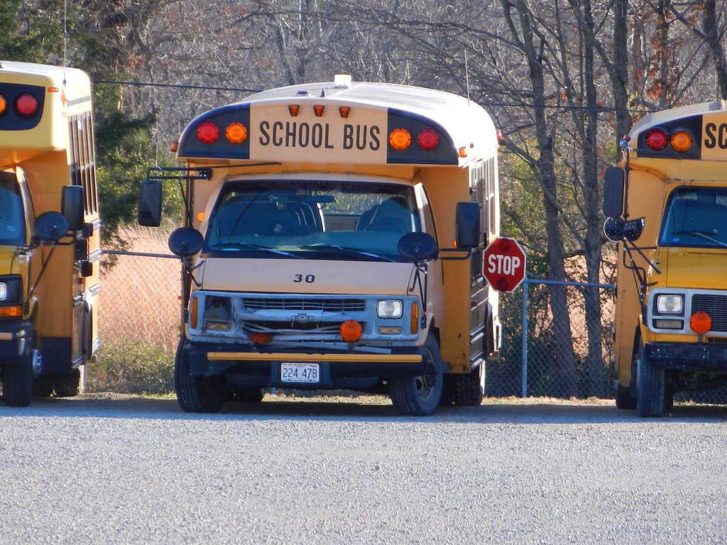 Fredericktown R1 School District 30 Bus lot Frederickto… Flickr