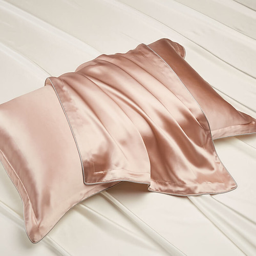 light pink silk pillowcase Life Greet Flickr
