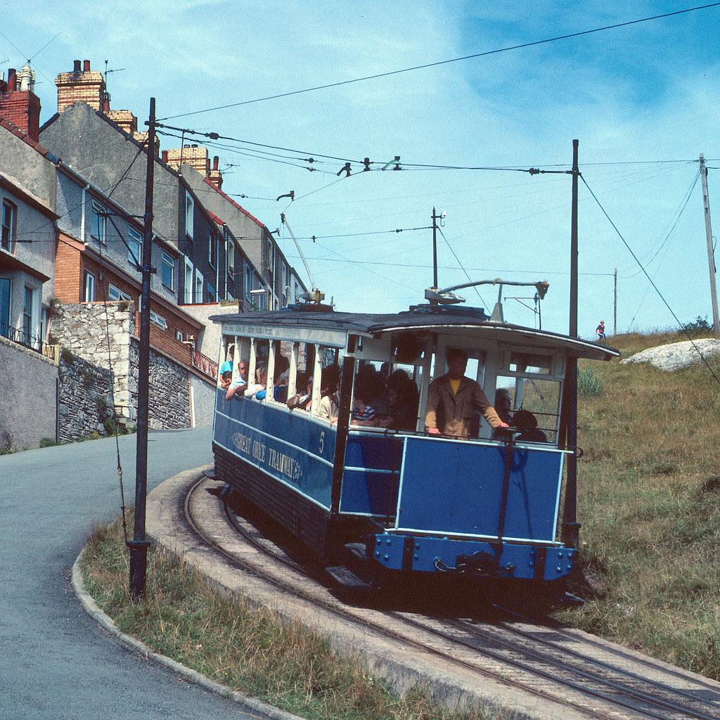 Great Orme tram 5, TyGwyn Road, Llandudno. Sunday 23 Augu… Flickr