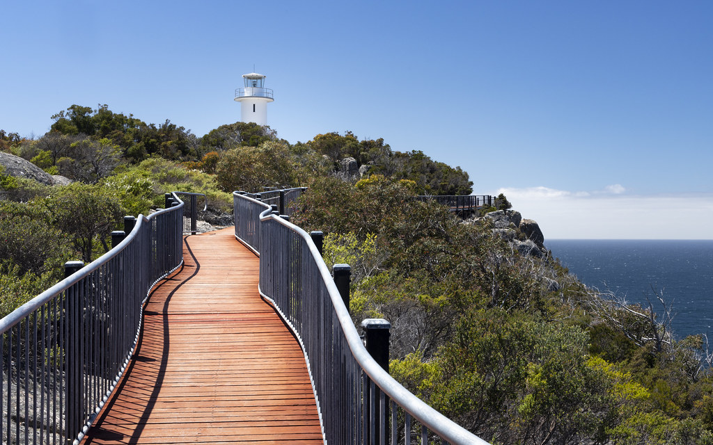 Cape Tourville Lighthouse Near Coles Bay, Tasmania Flickr