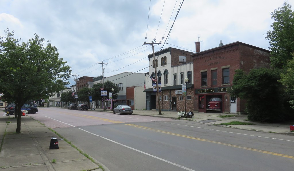 Downtown Franklinville, New York Franklinville, New York i… Flickr