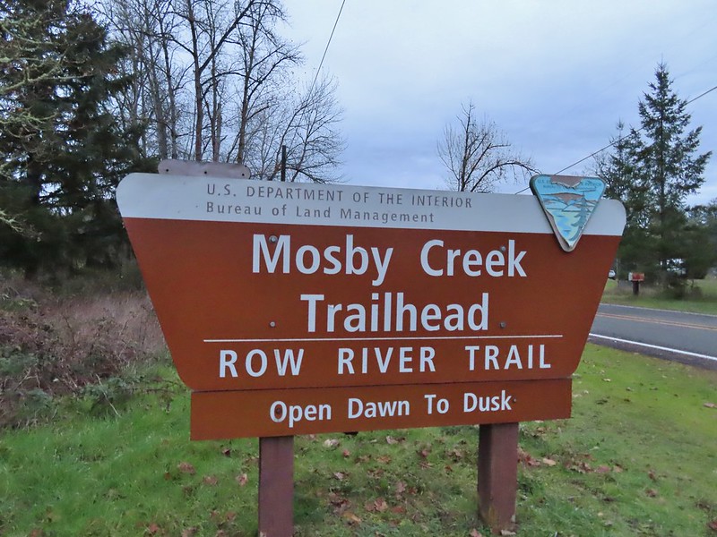 Row River Trail Mosby Creek TH to Harms Park 12/18/2021 wanderingyuncks