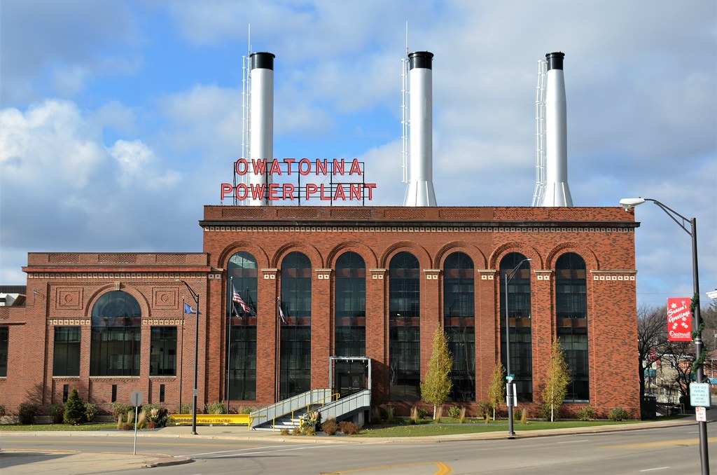 Minnesota, Owatonna, Owatonna Power Plant The iconic build… Flickr