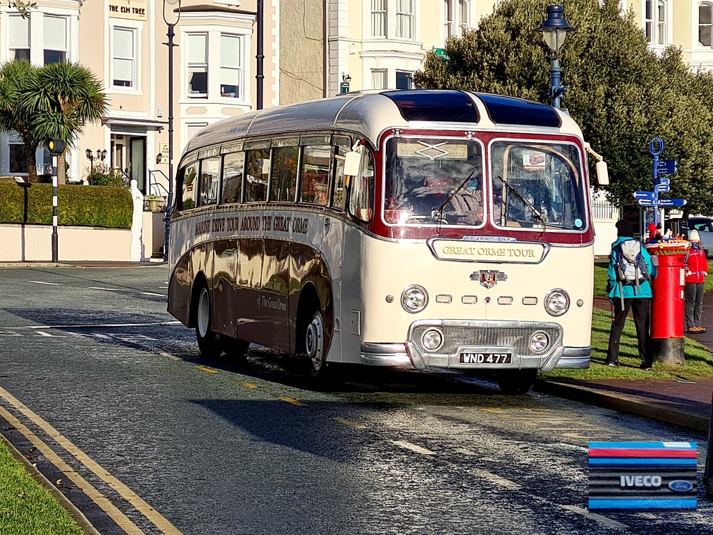 WND477 North Parade, Llandudno, Wales, December 2021. Flickr