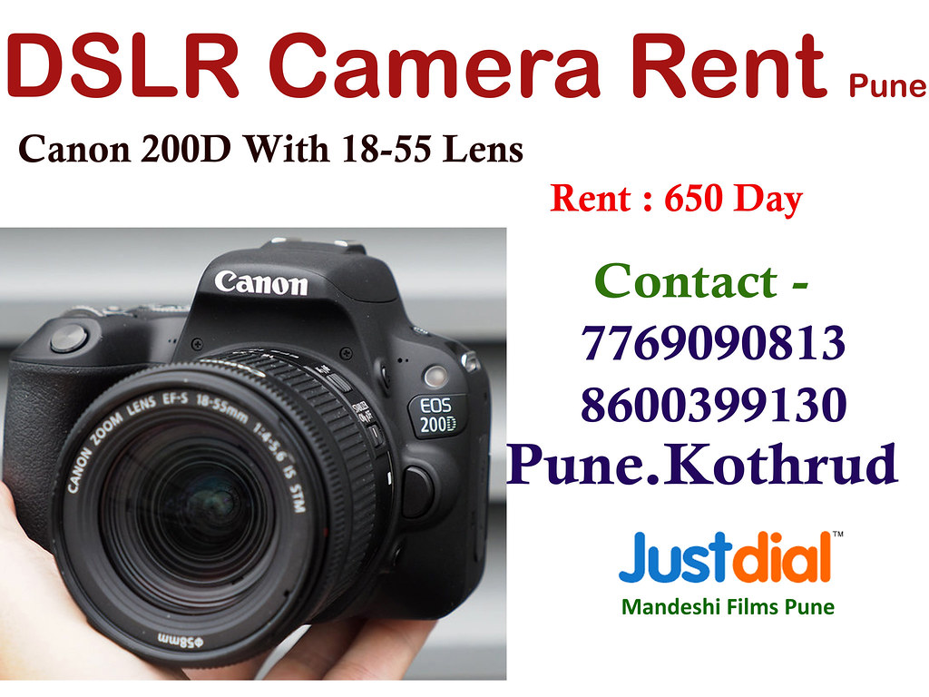 200D Dslr Camera Rent Pune Canon 200D DSLR Camera On Rent … Flickr