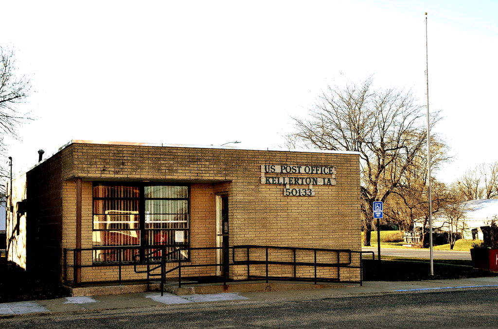 Iowa, Kellerton, Post Office 50133 Earl Leatherberry Flickr