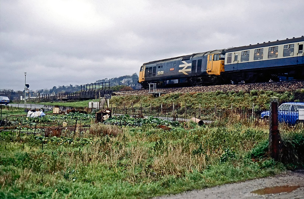 50011, Exeter, December 1984 Class 50 dieselelectric No. … Flickr