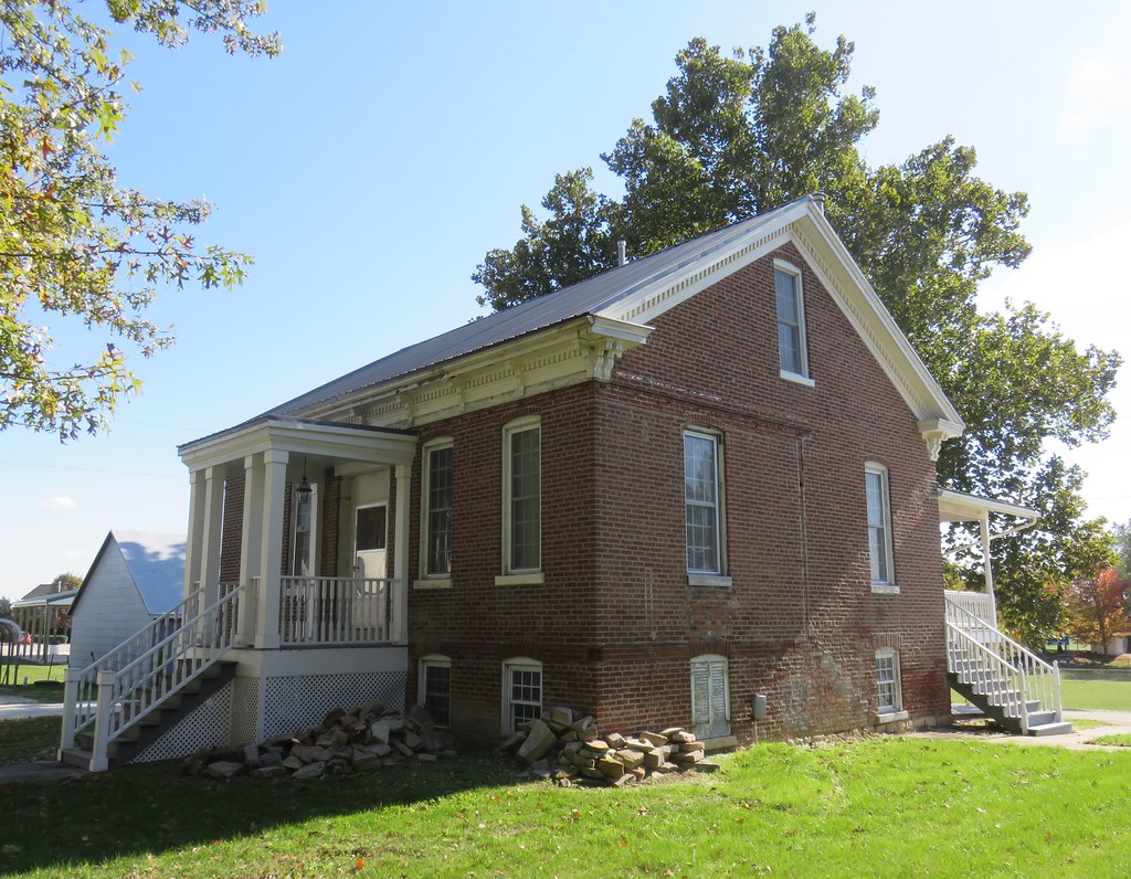 Saint Mary's Church Hall (Brussels, Illinois) Built in 186… Flickr