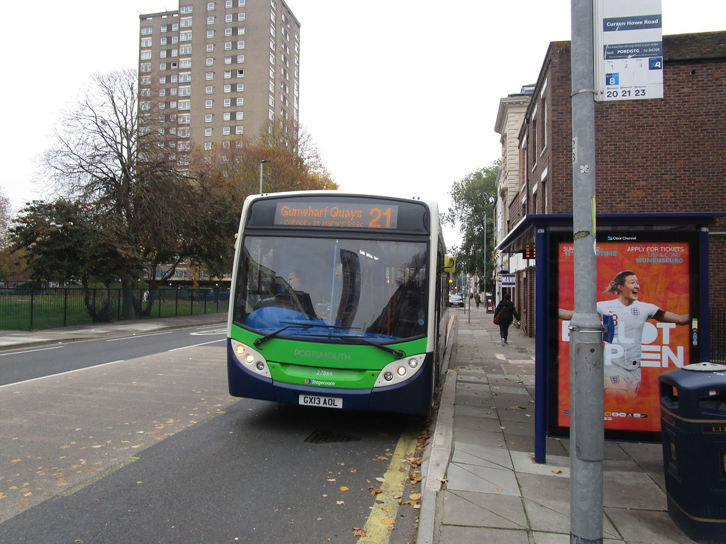 At Curzon Howe Road Portsea southbound on 15.11.21 is Stag… Flickr