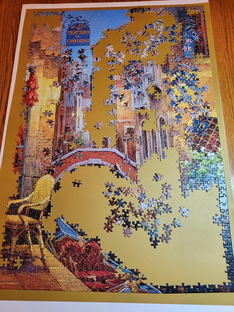 Castorland 3000 Our Special Place In Venice Right side bag… Flickr