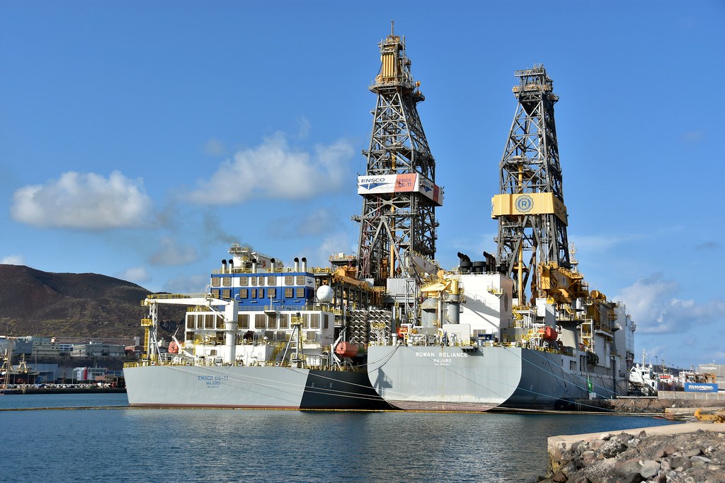 "ROWAN RELIANCE" & "ENSCO DS11" 16/11/2021, Las Palmas de… Flickr