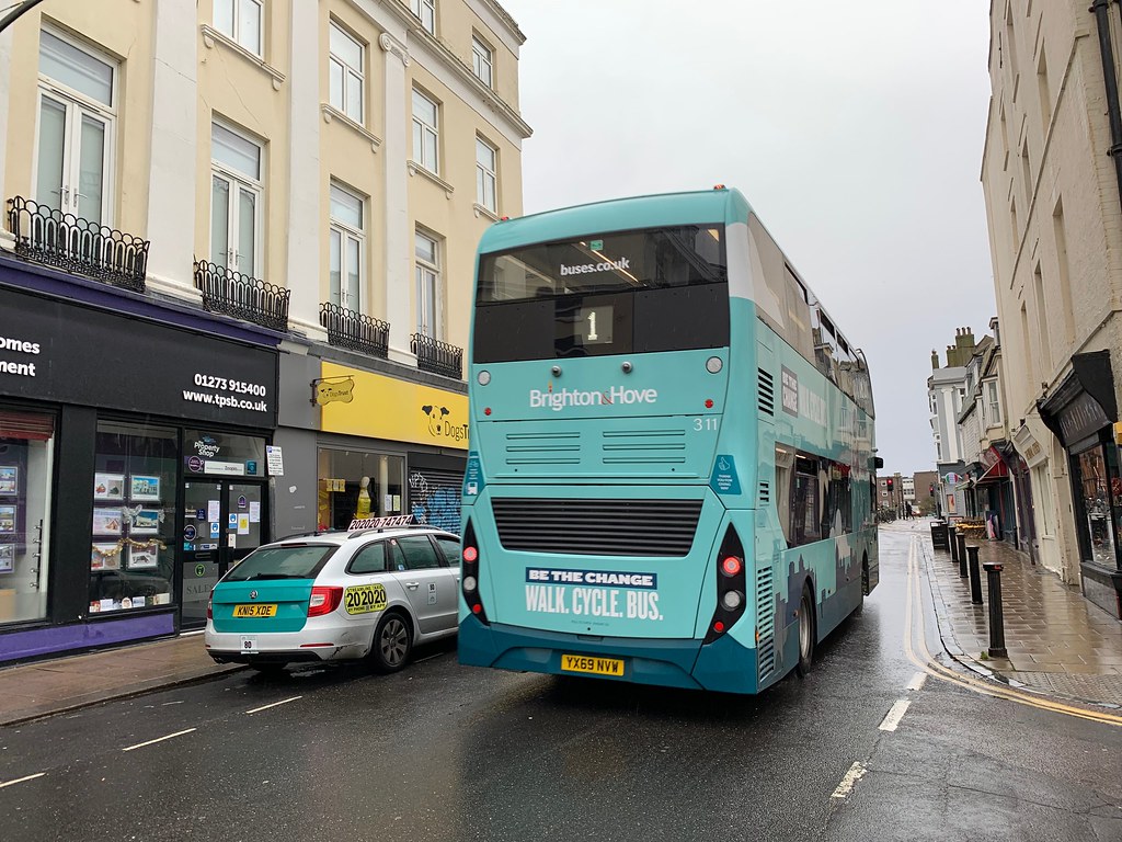 311 on Route 1 Brighton and Hove fleet number 311 on Route… Flickr