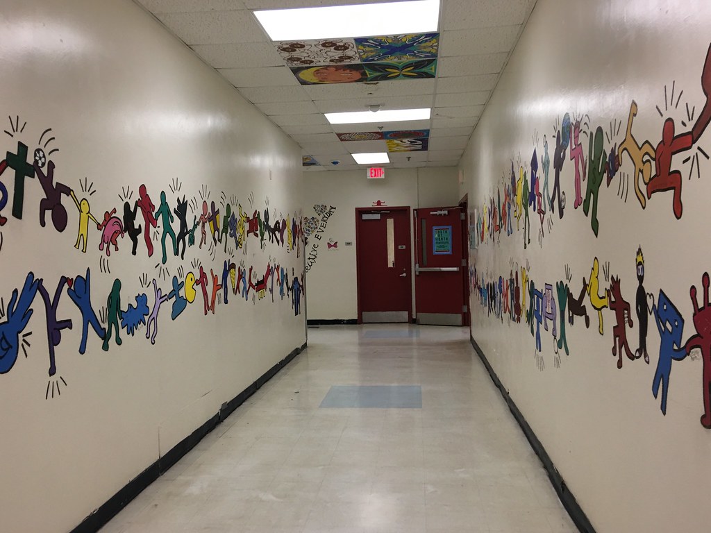 Rundlett Middle School Connecting Hallway & Art Wing Flickr