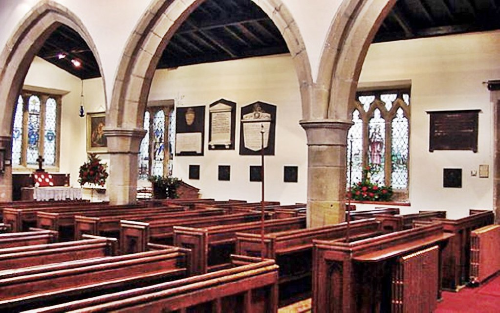 Shirland Derbyshire Looking south across the nave rebuilt … Flickr