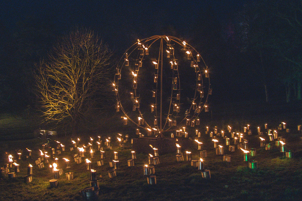 NT Killerton Christmas Lights NT Killerton Yvonne Hazell Flickr