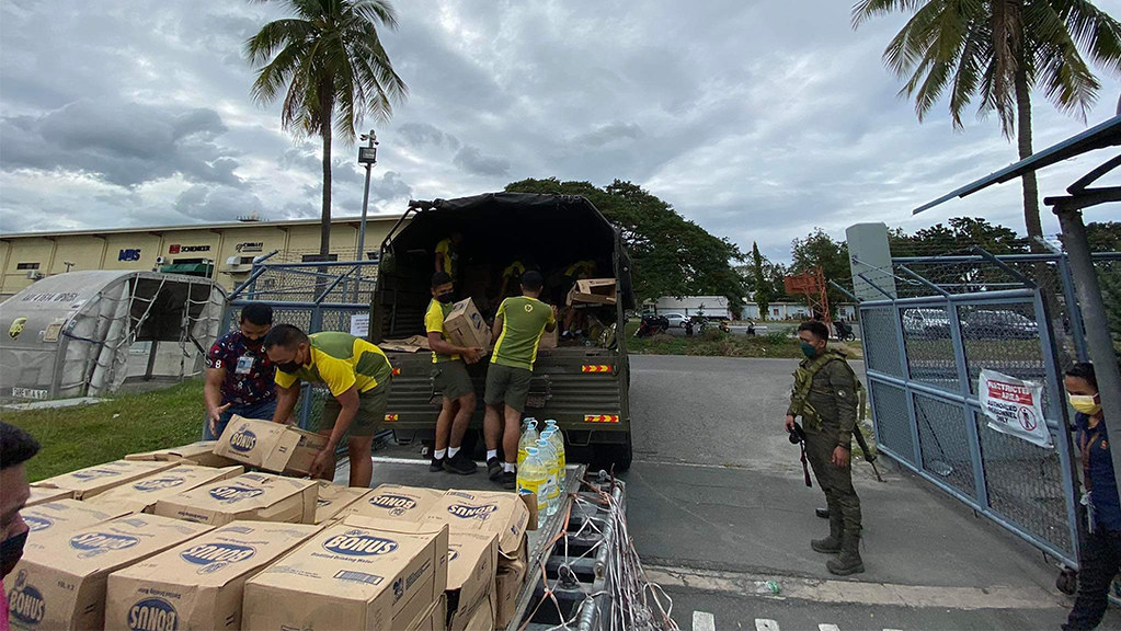 UPS airlifts donations for Typhoon Odette victims in Cebu, Philippines
