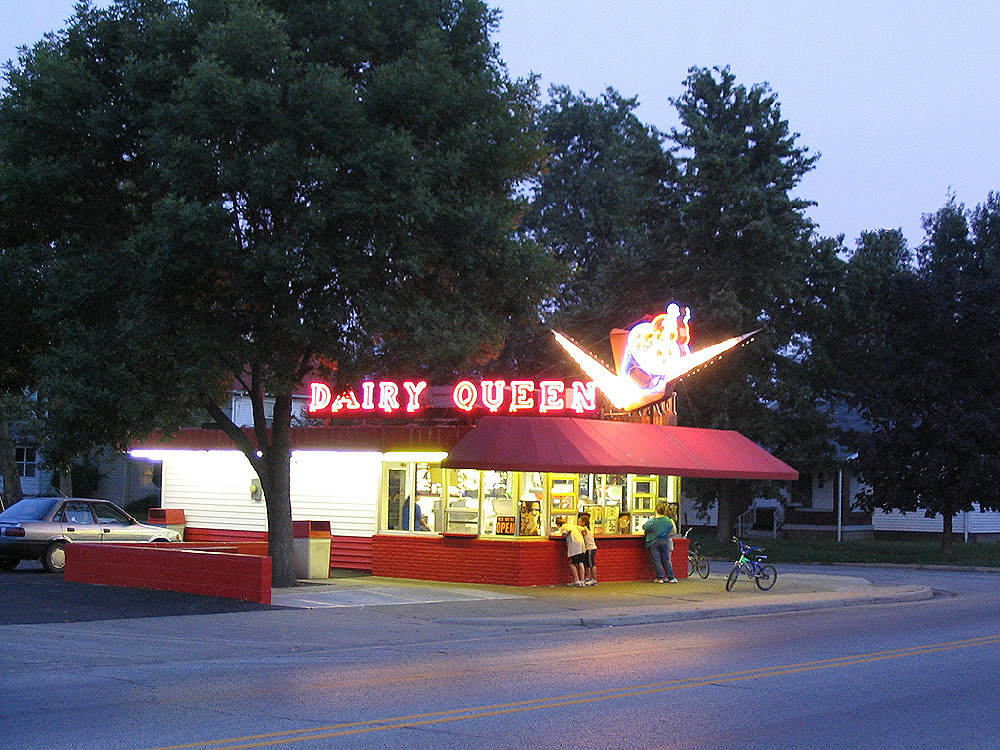 Dairy Queen, Terre Haute, Indiana 1000S Old style Dairy Qu… Flickr