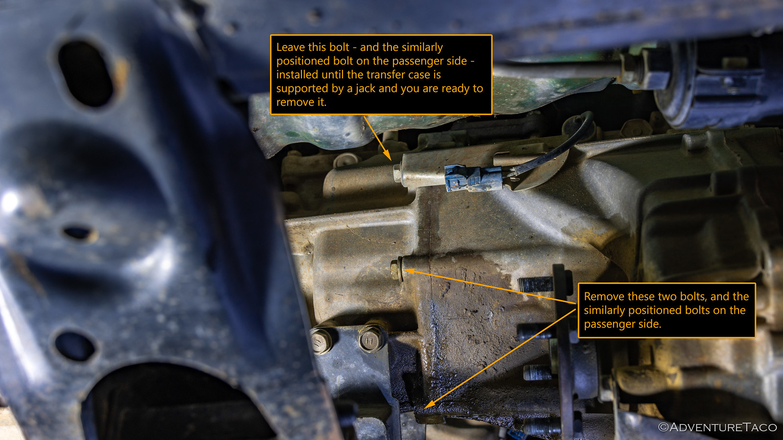 StepbyStep Replacing the Transfer Case on a ADVENTURETACO