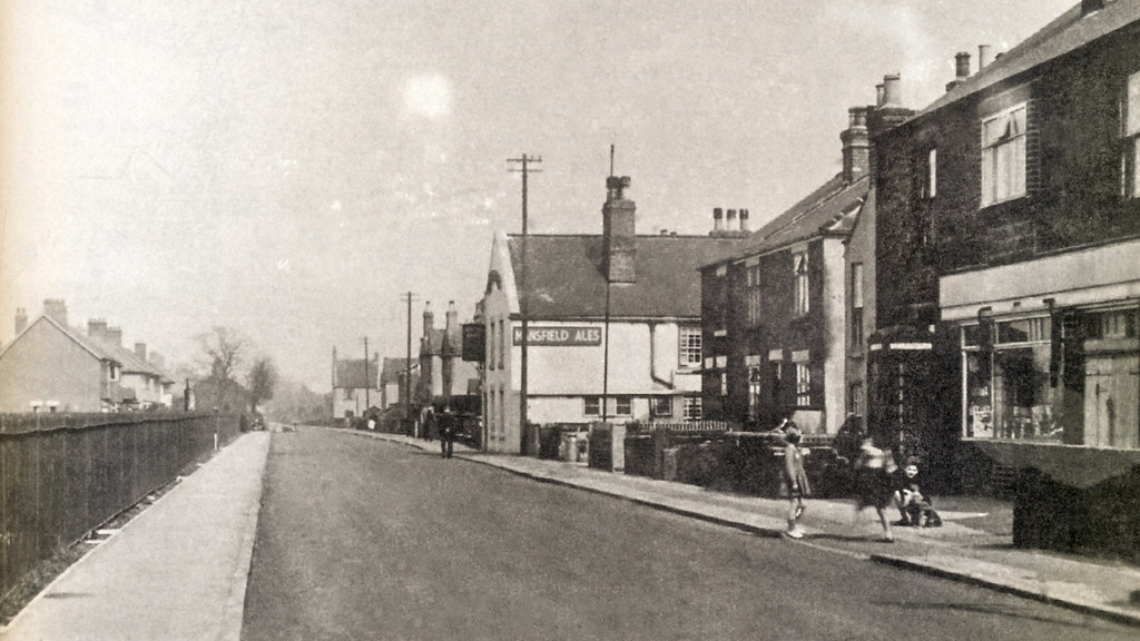 Brimington Mid 1950's Manor Road in the Mid 1950's, The re… Flickr