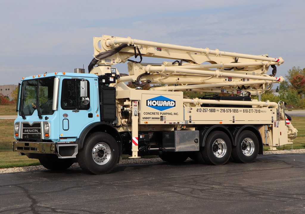 Howard Concrete Pumping, Inc. Truck Howard Concrete pump t… Flickr