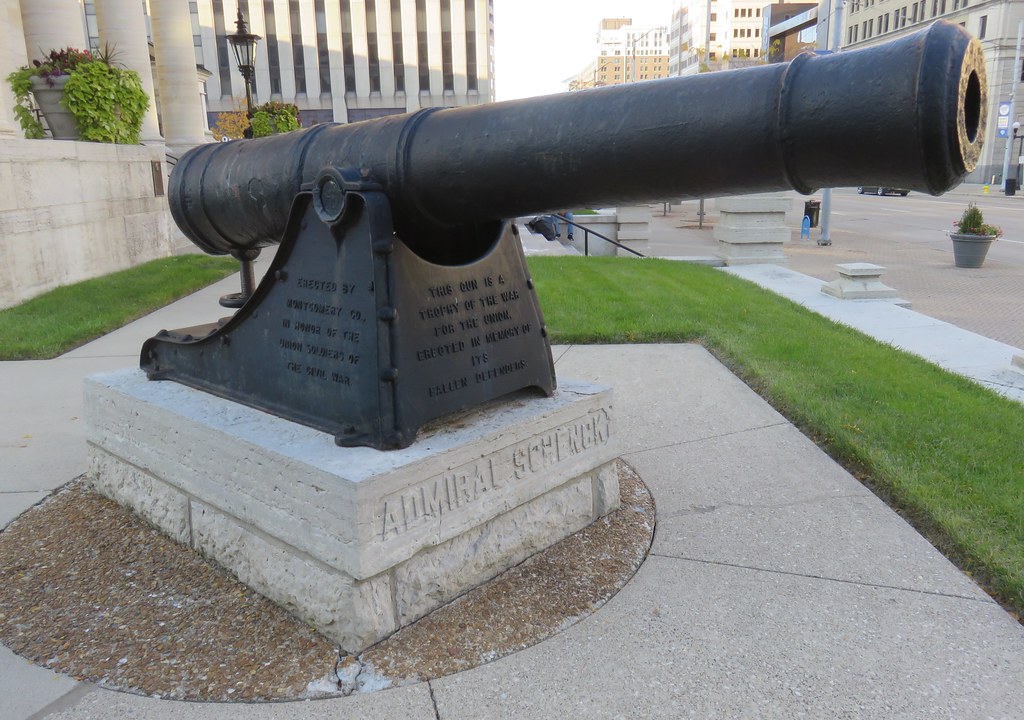 Montgomery County Civil War Cannon Monument (Dayton, Ohio)… Flickr