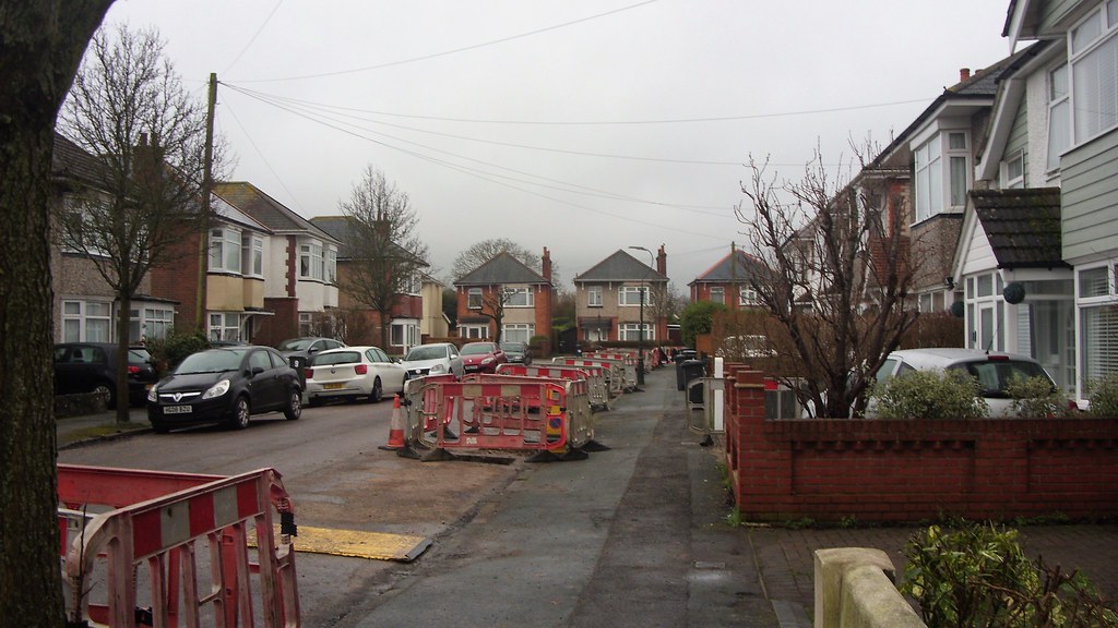 Carey Road, Bournemouth Gas Main Replacement Work, Februar… Flickr