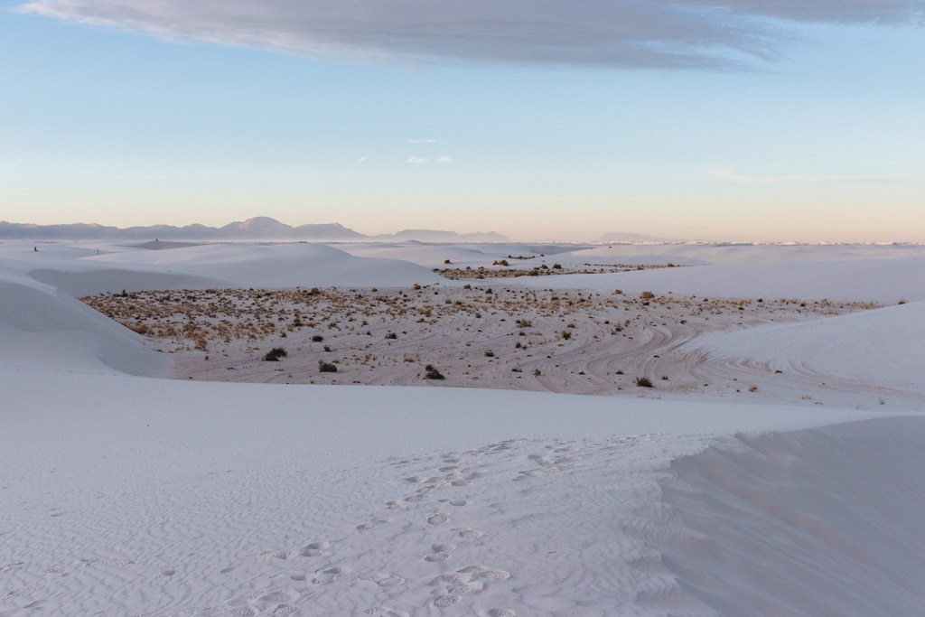 Alkali Flat Trail, White Sands National Park Trevor Huxham Flickr