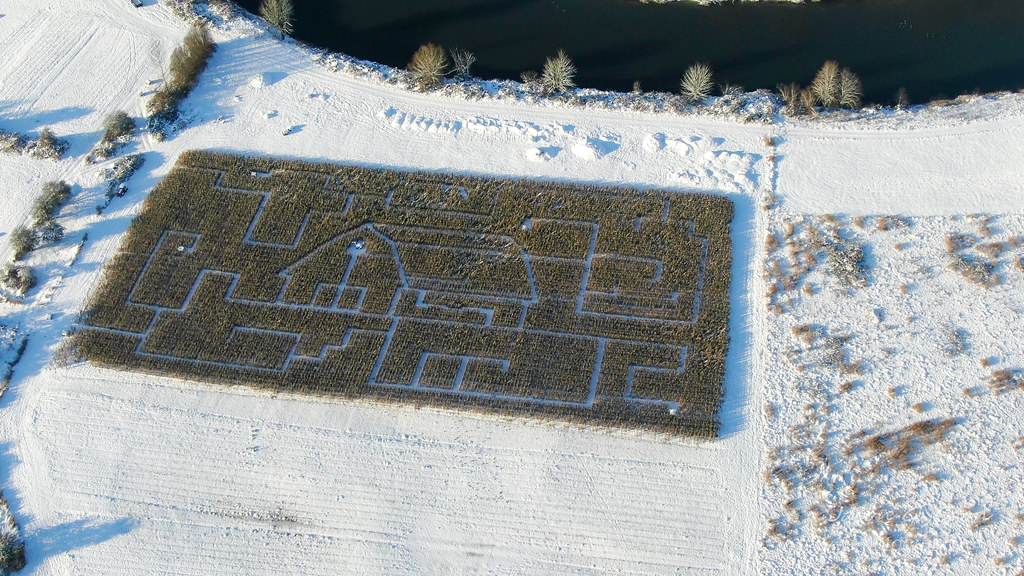 Novelty Hill Farm Corn Maze Dec 31 2021 Jason Coon Flickr