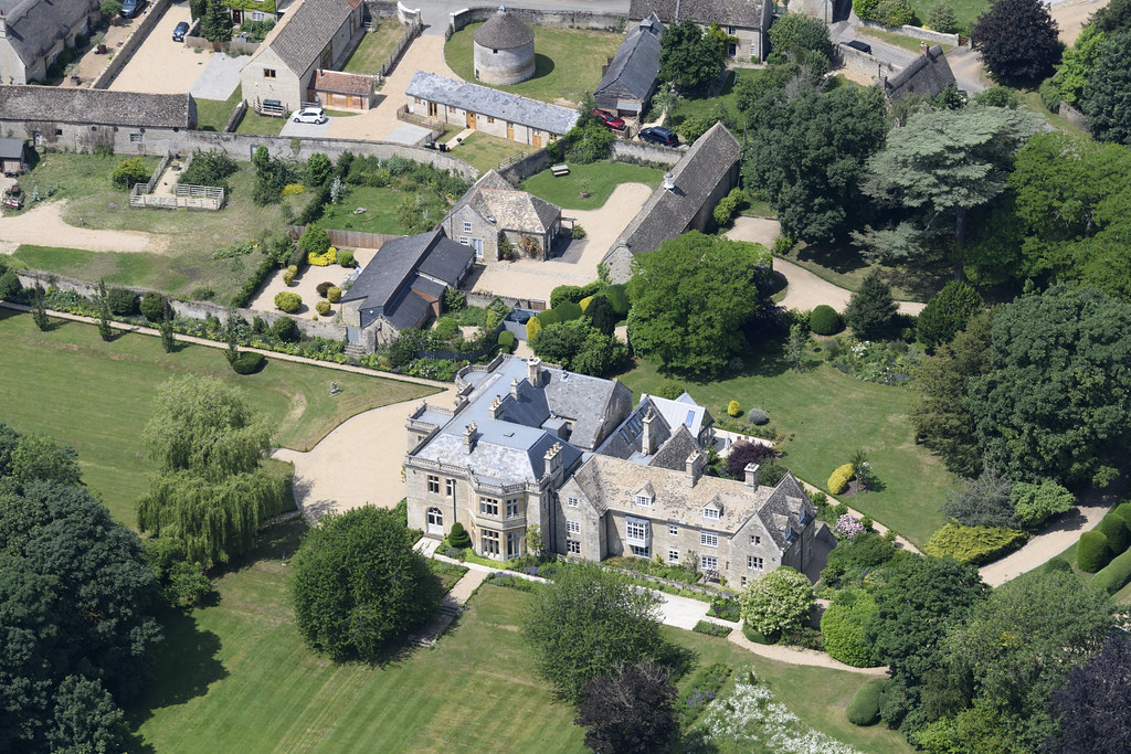 Wadenhoe aerial image Northamptonshire a photo on Flickriver