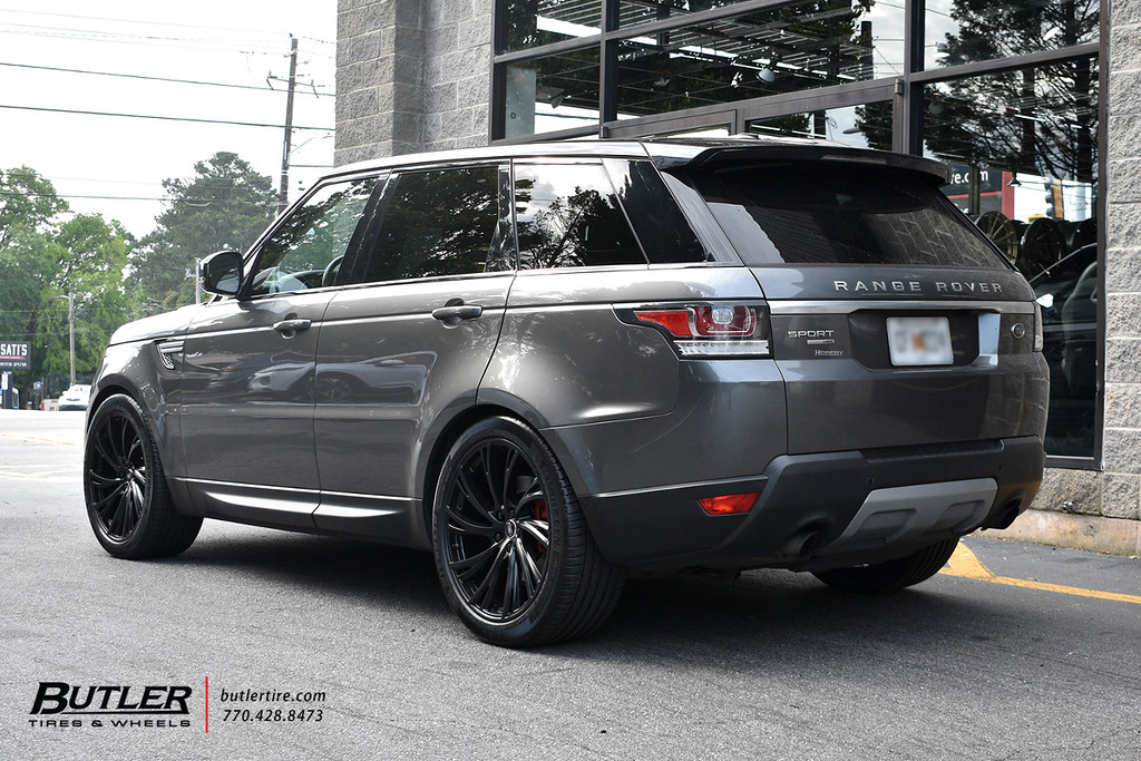 Range Rover Sport with 22in Redbourne Noble Wheels and Michelin Pilot Sport 4 SUV Tires a