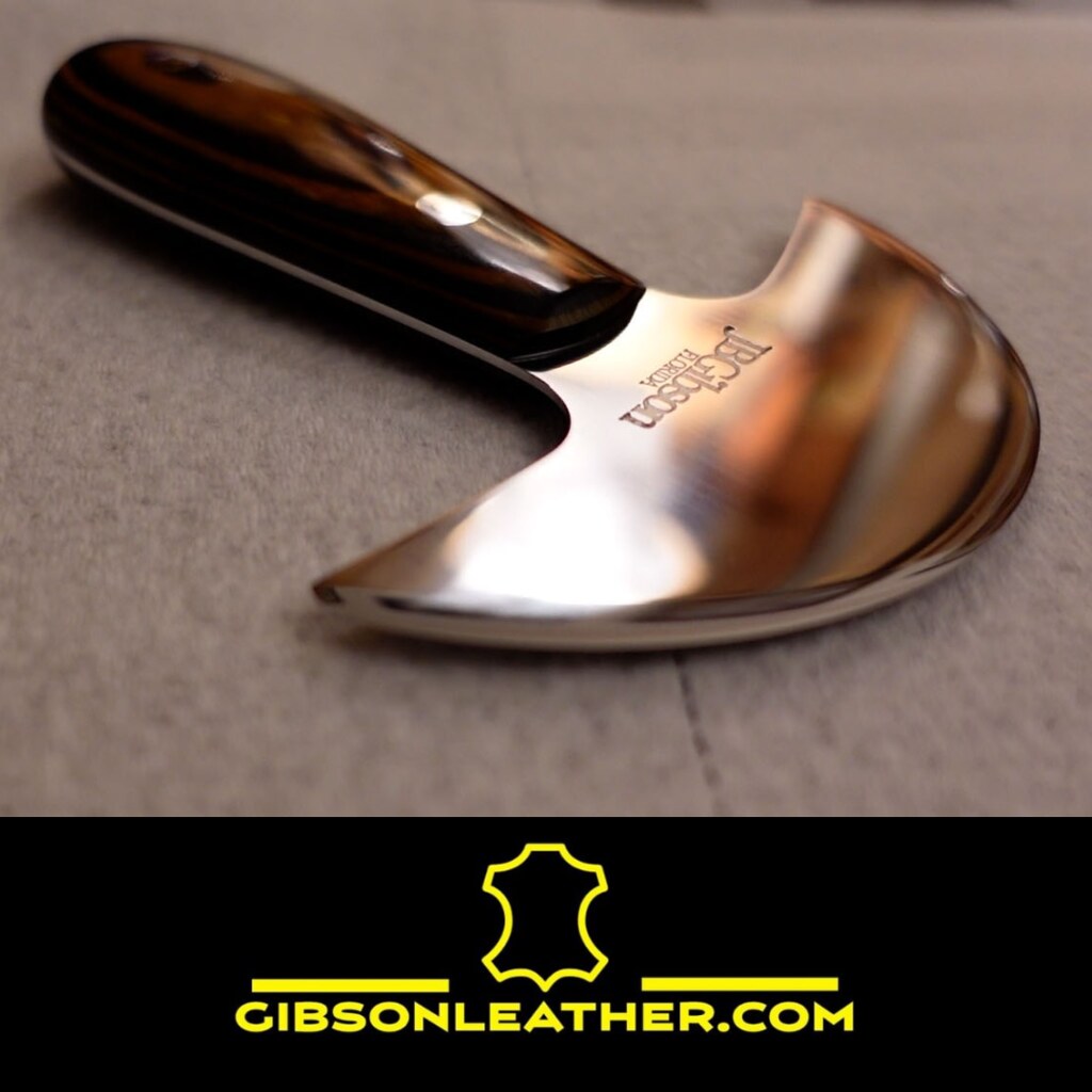 ROUND KNIFE or Head Knife for leather. www.GibsonLeather.c… Flickr