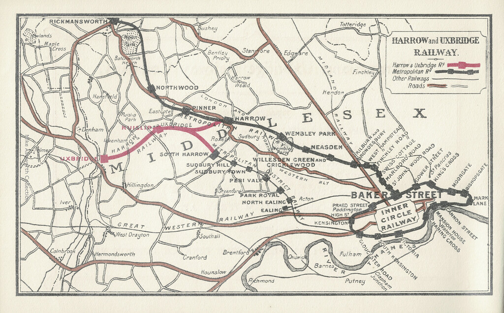 Formal opening of the Harrow & Uxbridge Railway ; 30 June … Flickr