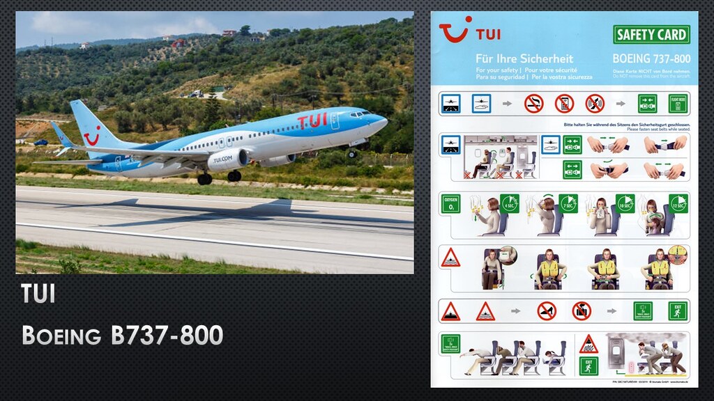 2800_TUI Boeing B737800 Airlines Safety Cards ELLX Flickr