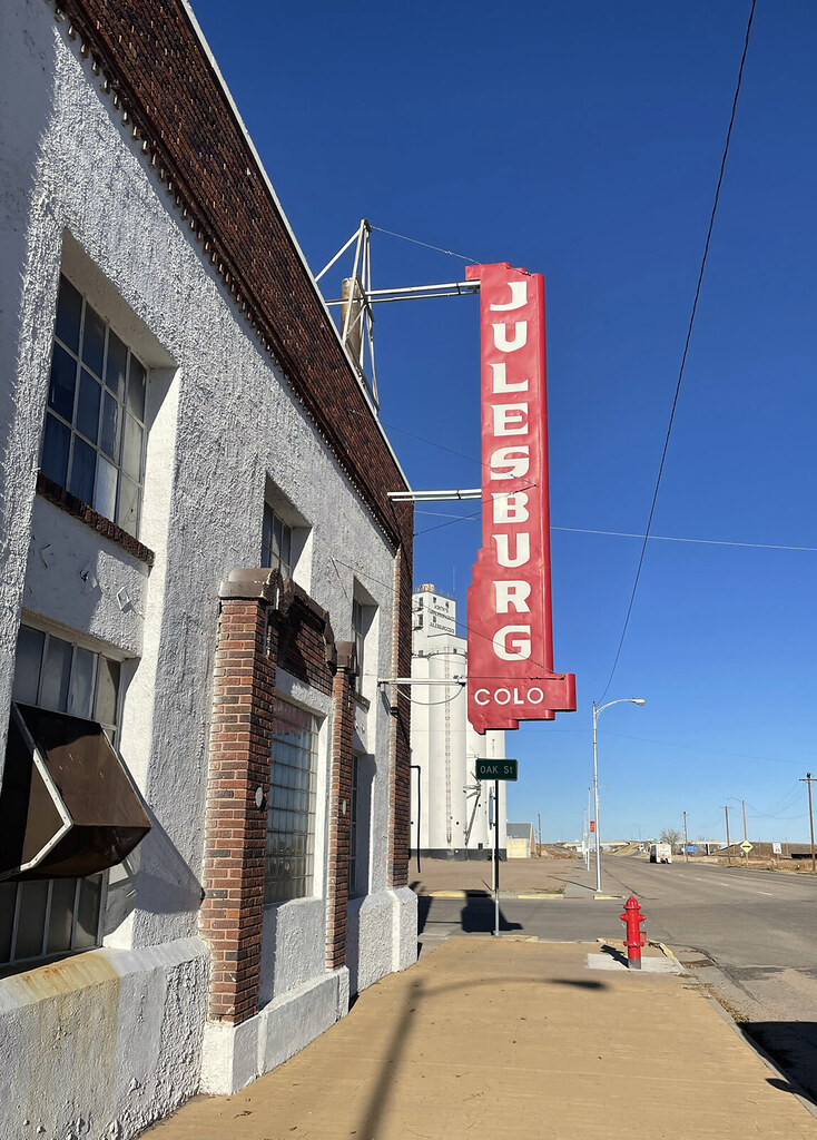 Julesburg sign Julesburg, CO Darren Snow Flickr