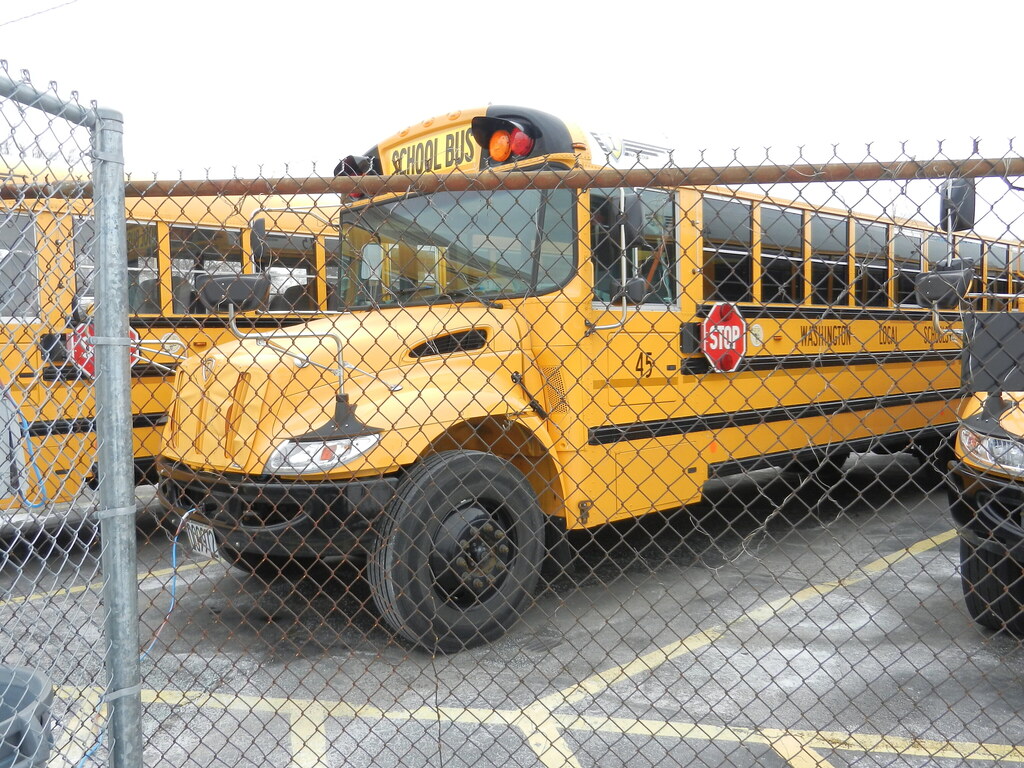 Washington Local School District 45 Bus lot Toledo, OH Cincinnati