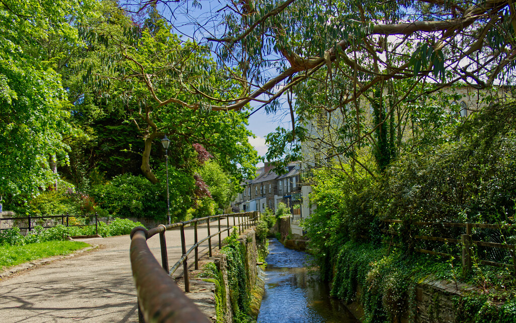 River Kenwyn, Truro Victoria Gardens, Truro. Dave Coole Flickr