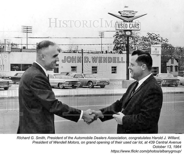 1964 Oct 13 opening new lot Richard G Smith pres Automobile Dlrs Assn