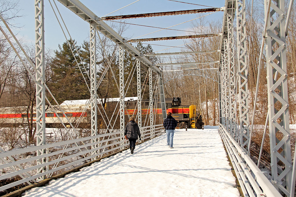 Train Time in Brecksville The Old Station Road bridge fram… Flickr