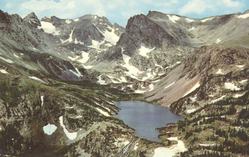Isabel Lake, Colorado Aerial view of Isabel lake and the r… Flickr