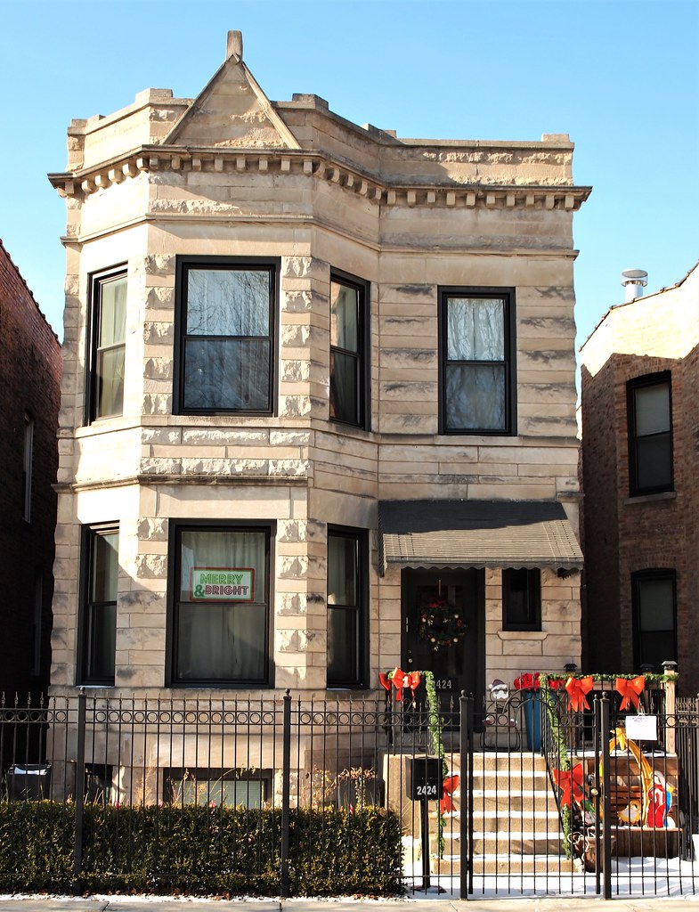 2424 N. Mozart Street Residence, 1895. Brule Laker Flickr