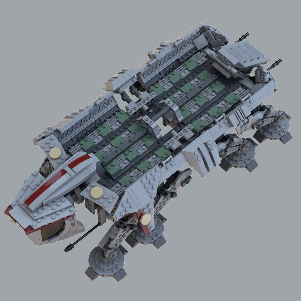 LEGO MOC ATOT Clone Wars by Bruxxy Rebrickable Build with LEGO