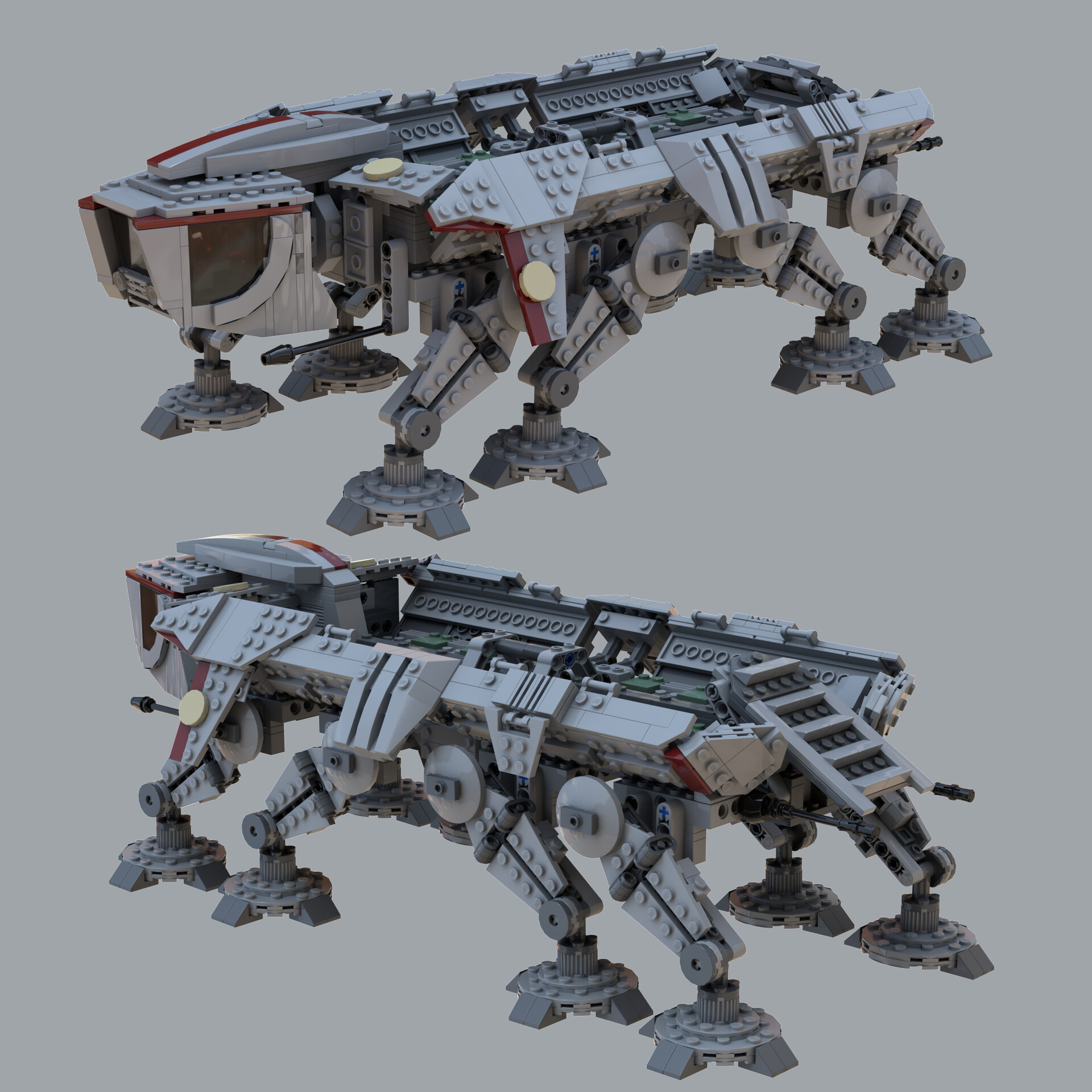 LEGO MOC ATOT Clone Wars by Bruxxy Rebrickable Build with LEGO