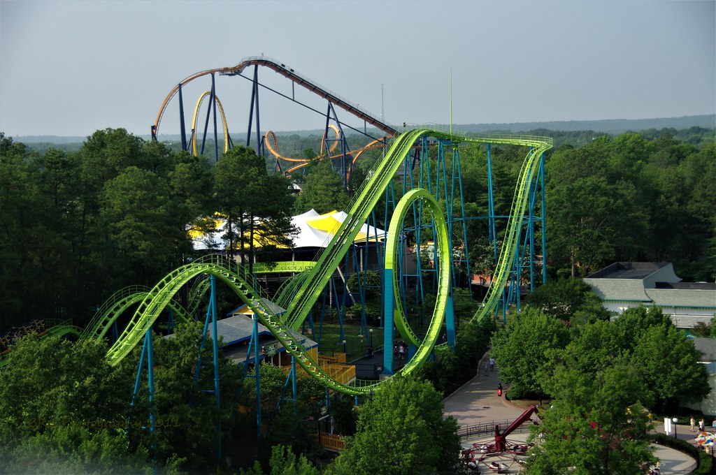 Shock Wave Kings Dominion, Doswell, Virginia. 2011 Flickr