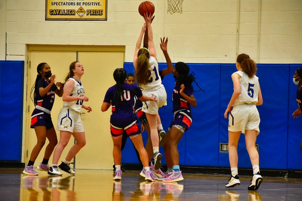 girls basketball McDonough v. Calvert Erin Kelley Flickr