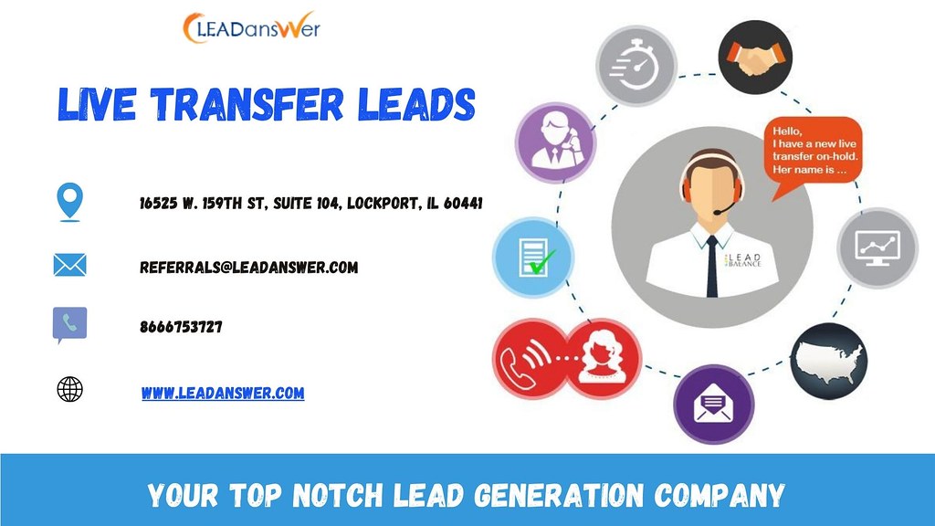 Live Transfer Leads Live transfer leads save the client va… Flickr