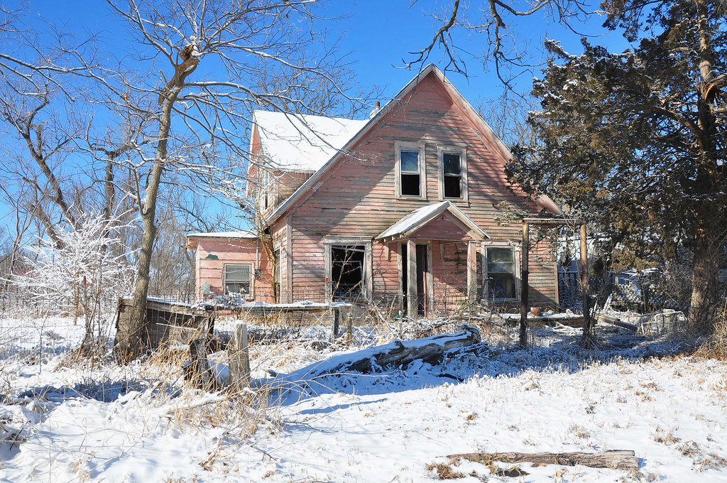 Abandoned house Gypsum, Kansas papierdreams Flickr