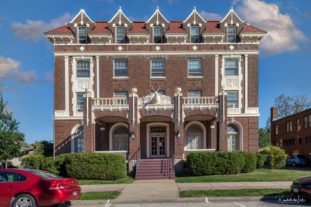 Elks Lodge Repurposed As Rental Apartments, Litchfield, Illinois a