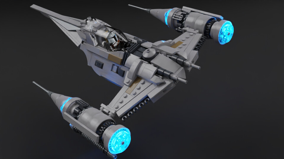 The Mandalorian's N1 starfighter Din Djarin's new ship fr… Flickr