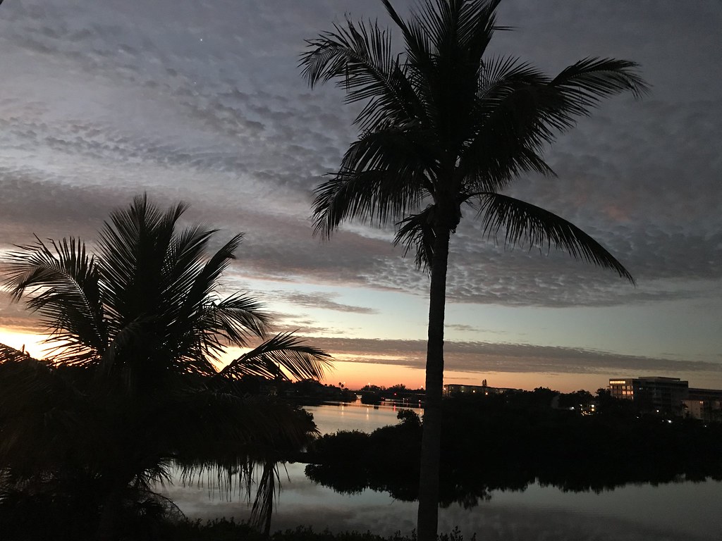 Sunrise at Stickney Point Sarasota, FL Terri Luthy Flickr