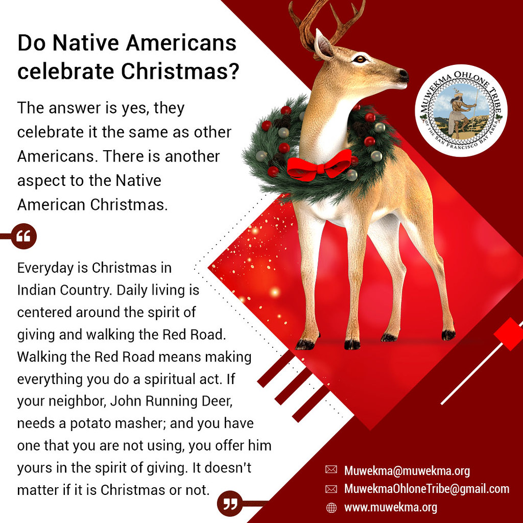 Do Native Americans celebrate Christmas? The answer is yes… Flickr